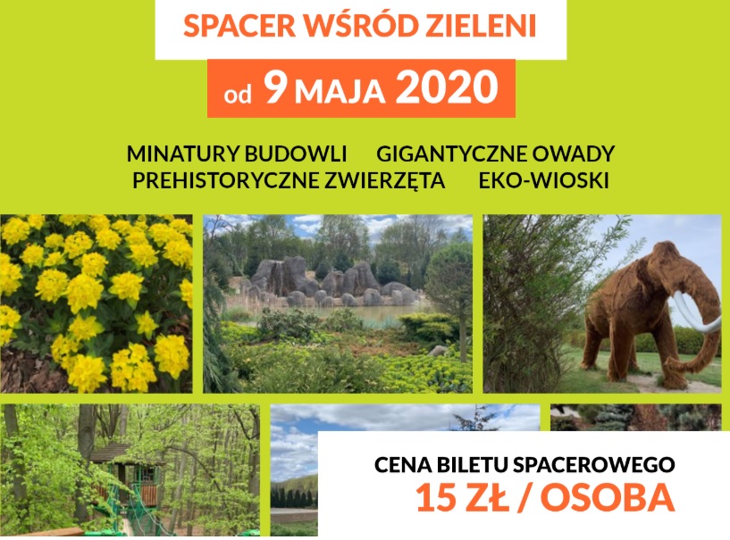 Deli Park od 9 maja czynny!! Zapraszamy, otwarta część spacerowa.