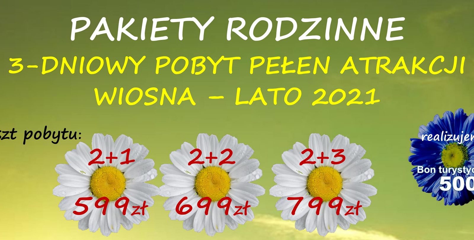 DELIPARK zaprasza na 3-dniowy  rodzinny pobyt z mnóstwem atrakcji